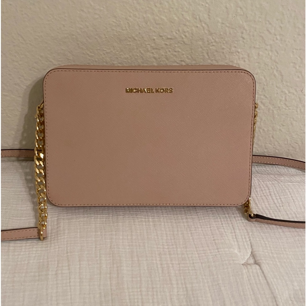 Michael Kors Jet Set Crossbody - Soft Pink